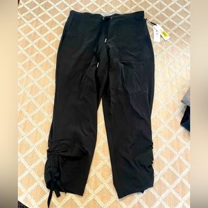 CALVIN KLEIN Performance fabric stretch ankle length jogger pants